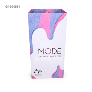 Cửa Hàng Bán Lẻ Mỹ Phẩm Các Tông Sóng Giấy Hiển Thị Đứng Dump Thùng Với 4 Bên Quảng Cáo <span class=keywords><strong>Kiosk</strong></span> - Product Image 4