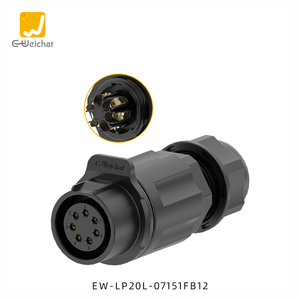 Lp20 2 3 4 5 6 7 pin nhựa hàng không kết nối hệ thống dây điện Vít Thông tư không thấm nước 2 pin nam nữ nối Led kết nối - Product Image 4