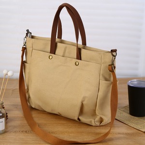Sac fourre-tout en toile épaisse <span class=keywords><strong>original</strong></span>, simple et polyvalent, pour étudiants en art - Product Image 3