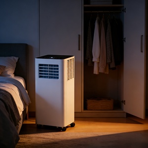 Climatiseur portable à haute efficacité énergétique, uniquement refroidissement, en plastique, pour usage domestique et hôtelier - Product Image 2