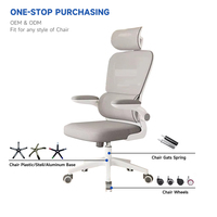 Les pieds de meubles en nylon polyvalents remplacent toute base de chaise de bureau en aluminium robuste