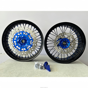 Ruedas de Motocicleta Fantic XE de 17 Pulgadas de Aleación de Aluminio Compatibles con Motocicletas YZ YZF <span class=keywords><strong>WR</strong></span> - Product Image 1