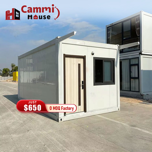 Cammi nhà đúc sẵn gấp container nhà có thể tháo rời phẳng gói container nhà nhỏ nhà Mall 2 phòng ngủ prefab nhà - Product Image 1