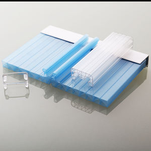 Panel <span class=keywords><strong>Danpalon</strong></span> de bloqueo UV, 8mm, 12mm, 16mm, material de techo de tragaluz, hojas de policarbonato con bloqueo en U sólido hueco - Product Image 4