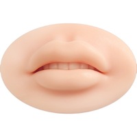 Module de pratique de tatouage pour lèvres pulpeuses, en silicone 3D, pour l'entraînement au tatouage semi-permanent et au blanchiment des lèvres
