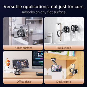 Складной магнитный автомобильный держатель для телефона Boneruy X93 2025 для iPhone 16 15 Pro Макс с вращением на 360 градусов с поворотом на 360 градусов - Product Image 6