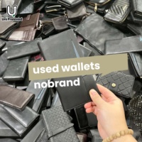 A10 Marke Leder und PU Markenlose Hochwertige Großhandels-Geldbörse Gebraucht Second Hand Großhandel Premium Gebraucht Unisex