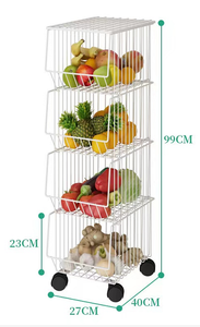 Marco de contenido <span class=keywords><strong>para</strong></span> suelo, cuenco multicapa, cesta <span class=keywords><strong>para</strong></span> verduras y frutas, <span class=keywords><strong>estante</strong></span> de secado solar, multifunción, arte de hierro - Product Image 5