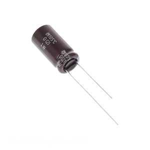 ตัวแทนจำหน่ายอย่างเป็นทางการ EKYC160ELL202MJ20S 2000 uF CAP ALUM 2000UF 20% 16V RADIAL ตัวเก็บประจุแบบ Through Hole - Product Image 1