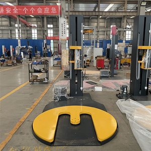 M Type <b>Pallet</b> Wrapping Machine Can Use with Forklift Automatic Pre-stretch <b>Pallet</b> Stretch Wrapping Machine - Product Image 4