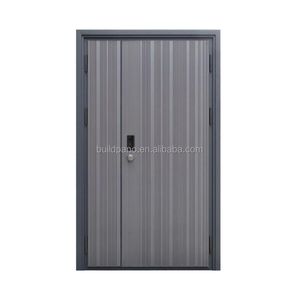 <span class=keywords><strong>Porte</strong></span> de sécurité <span class=keywords><strong>blindée</strong></span> moderne en aluminium moulé pour villa, <span class=keywords><strong>avec</strong></span> fonctions étanches et insonorisées, garantie 5 ans - Product Image 1