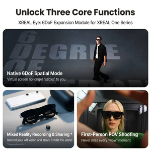 Xreal Eye 99% Nuevo, Modo de Suspensión 6DoF, Grabación de Pantalla 4K con Fusión de Realidad Virtual, Hardware AR para Grabación en Primera Persona de 1.35g, China - Product Image 5