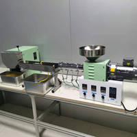 Extrudeuse de granulation à vis simple Orotrim PP PE PA PC LDPE EPS PPR, petite, à double étage, pour le recyclage des déchets plastiques