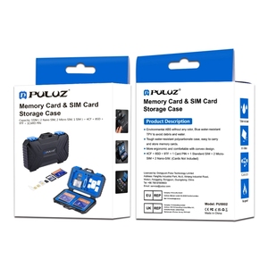 Venta caliente multifunción PULUZ 27 en 1 soporte de <span class=keywords><strong>caja</strong></span> de tarjeta de memoria - Product Image 4