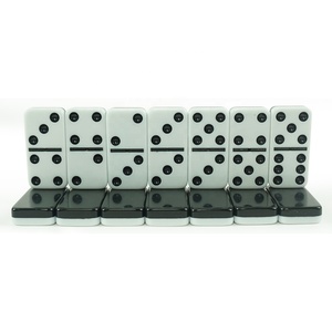 Juego de dominó doble de 6 colores personalizados, gama completa de tamaños, bloques de dominó, juego personalizado para otros productos de entretenimiento, venta al por mayor - Product Image 6