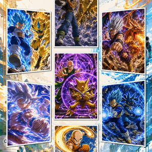 POR Pokemoned & Dragoned Balls Artboard Base Set Booster Box Car Decal Album Cartas Mystery Bags Tcg Card Vendingmachine Juego de mesa - Product Image 3