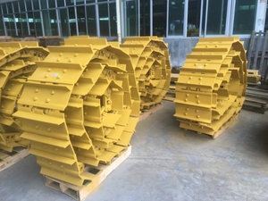 Paso de cadena de eslabones de pista de tren de aterrizaje DCF de acero pesado para excavadora <span class=keywords><strong>Bulldozer</strong></span> para piezas de maquinaria de construcción Ex200 D6R D6H - Product Image 6