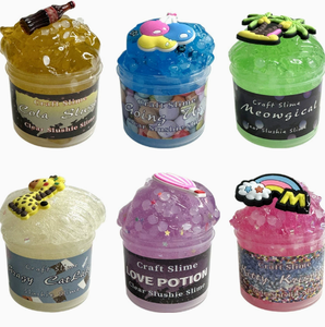 Slime Transparente para Manualidades, Slime Cola Slush, Going Up Meongical, Crazy Cat Lady, Poción del Amor, Party King, Unisex, 8-13 Años - Product Image 1