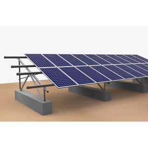 Hệ thống kệ năng lượng mặt trời chuyên nghiệp: gắn kết mặt đất/carport, cấu hình nhôm, giá đỡ cực & Bộ dụng cụ quản lý cáp quang điện - Product Image 4