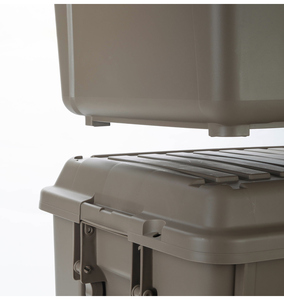 TENMA Phong Cách Cổ Điển Siêu Vật Liệu Mạnh Mẽ 35L/85/Khối Lượng Tiện Ích Di Động Ngoài Trời Cắm Trại Hộp Lưu Trữ Với Bánh Xe Di Chuyển - Product Image 5