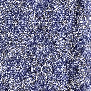 Fabrika doğrudan özel dijital baskılı 55% keten 45% viskon karışımlı reaktif boya baskı kumaş elbise için - Product Image 3