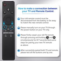 Control Remoto Universal de Voz BN59-01266A de Repuesto para Samsung Smart TV