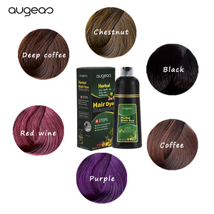 <span class=keywords><strong>Tinte</strong></span> para el <span class=keywords><strong>Cabello</strong></span> en Champú Augeas Meidu, Coloración Permanente Herbal Natural sin Amoníaco en 5 Minutos, en Tonos Rubio, Castaño y Negro - Product Image 3