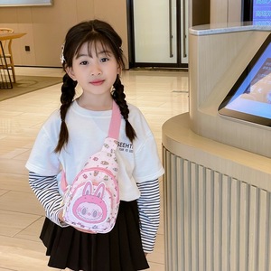 Großhandel Sommer Mode Cartoon Labb Kinder Brusttasche Leichte Cross body tragbare Nylon Rucksack - Product Image 4