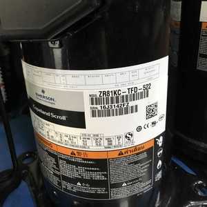 คอมเพรสเซอร์แบบสโครล Copeland ZR81KC TFD 522 สำหรับเปลี่ยนอะไหล่ระบบทำความเย็น - Product Image 1