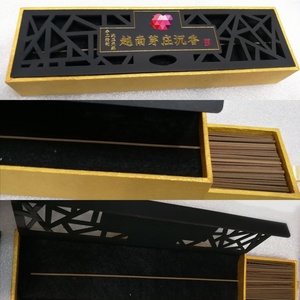 Porte-encens japonais sans bambou, brûleur d'encens aromatique en bois - Product Image 3