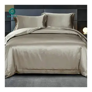 wholesale silk comforter sets bedding16/19/22 Momme Silk Bed Sheets Luxury queen size Bedding Sets