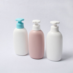 Offre Spéciale 280ml380ml500ml rose Gel Douche Pour Enfants Shampooing Bouteille PE Bouteille En <span class=keywords><strong>Plastique</strong></span> Bébé Lotion Bouteille - Product Image 1