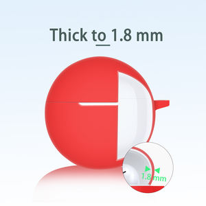 2023 funda protectora de silicona para auriculares inalámbricos de alta calidad para <span class=keywords><strong>OPPO</strong></span> Enco <span class=keywords><strong>buds</strong></span> 2 funda a prueba de golpes con gancho - Product Image 6