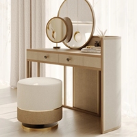 Ensemble de meubles de chambre d'hôtel en gros, lit double king size, tissu luxueux, lits capitonnés de luxe