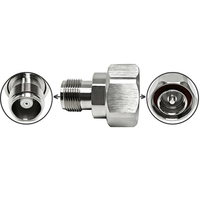 Adaptateur RF 7/16 DIN Mâle vers HN Femelle, Connecteur Coaxial Inter-série L16-7 (prise) vers HN (prise), Haute Puissance, Solution Personnalisée en Usine