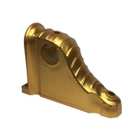 Support de tringle à rideau fixe de style moderne haut de gamme pour villa, accessoires romains