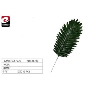 MNJ Artificial Palm Leaf 25707 12 Pcs Decorative Plant Leaves For Home Garden Decoration - Product Image 3