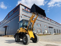 Mini-chargeuse sur pneus MOUNTAIN RAISE MR908 0,8 tonne, chargeuse frontale agricole, petite chargeuse, Cargador De Ruedas