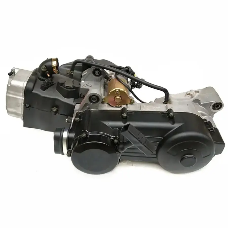 Hava soğutmalı GY6 150cc motor ile 150cc 200cc ATV Go Kart Buggy ve UTV için geri vitesli ATV parçaları çekme başlangıç