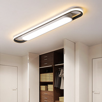 Plafonnier simple pour couloir, allée ou entrée, luminaires de plafond modernes en acrylique, luminaires pour vestiaire, chambres et couloirs