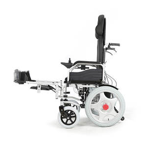 Fauteuil roulant électrique pliable à dossier haut de 22 pouces, vente en gros - Product Image 3