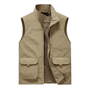 Gilet tactique personnalisé pour homme, grande taille, en coton, pour l'été, avec logo personnalisé, pour utilisation en airsoft en plein air - Product Image 3