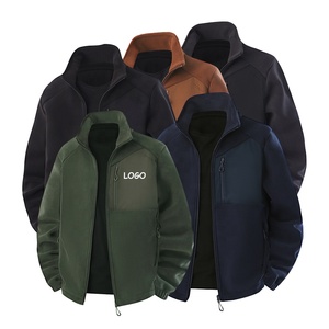 <strong>Men's</strong> Autumn Outdoor Hiking Wear Keep Warm Stand Collar Breathable <strong>Light</strong> Weight Polartec 420 Polar Fleece <strong>Jacket</strong> - Product Image 5