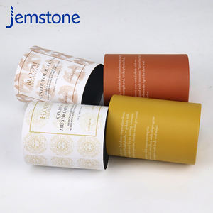 Emballage de bouteilles alimentaires personnalisées, boîte cadeau en feuille d'or, bocaux, tube en carton, tube en papier Push Up avec logo - Product Image 3