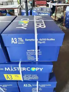 Papel de cópia A4 original por atacado A4 80 G/M 500 folhas Fornecimento barato/80 G/M Pronto para Enviar 100% Papel de celulose de lã 80gsm A4 80gsm