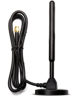 Antenne cellulaire 3G 4G LTE GSM pour connecteur magnétique mâle 1.5 MAX VSWR 50 Ohm Impédance compatible avec routeur 4G Hotspot mobile