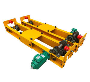 Chariot électrique Monorail Pont grue motorisé Poutre de chariot d'extrémité mobile avec roue - Product Image 4