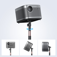 Support de projecteur de bureau FEIXIANG L22, réglage de l'angle à 360 degrés, commande mécanique pour une utilisation en intérieur/extérieur