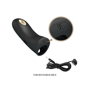 Prodotto del sesso della signora Vibratore a 7 dita con scossa elettrica masturbatore elettrico da amore carino - Product Image 6