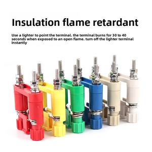 Borniers haute tension JY1-2 à connexion par vis en cuivre 10A pour usage industriel et installation en armoire centrale - Product Image 4